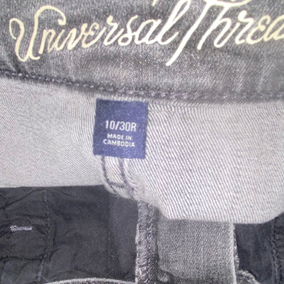 Universal Threads High rise skinny gray jeans size 10/30 regular - Picture 3 of 10